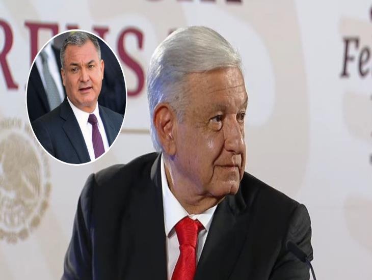 Sencillo que presente las pruebas, responde AMLO a García Luna