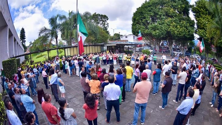 Participa Congreso de Veracruz en el simulacro nacional 2024