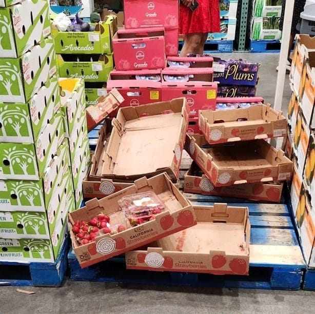 Nenis de fresas con crema en Veracruz acaban con la producción en supermercados