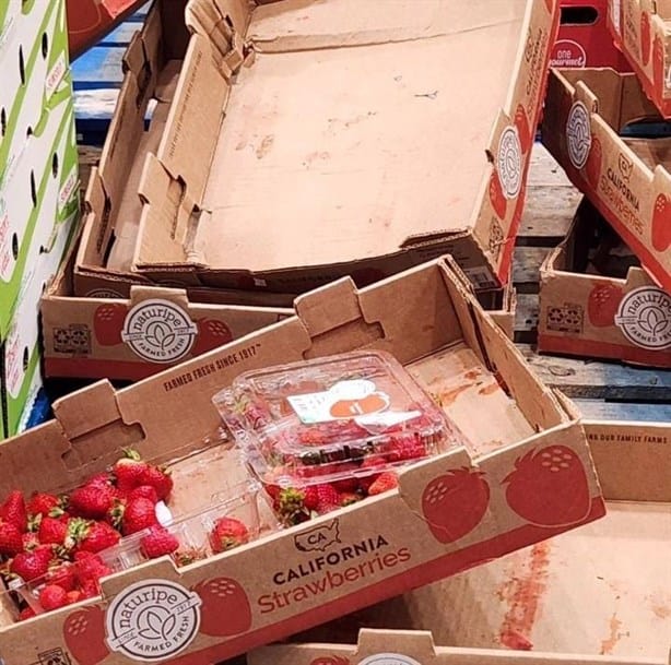 Nenis de fresas con crema en Veracruz acaban con la producción en supermercados