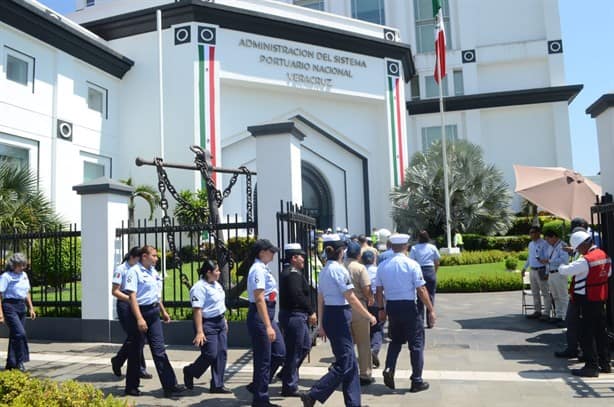 Asipona Veracruz evacua a 192 trabajadores en Simulacro Nacional 2024 | VIDEO