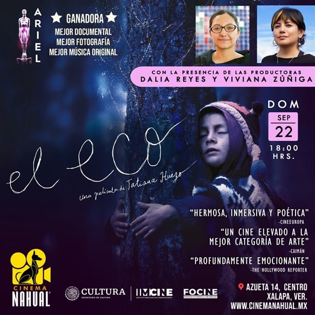 Xalapa recibe El Eco, el galardonado documental de Tatiana Huezo