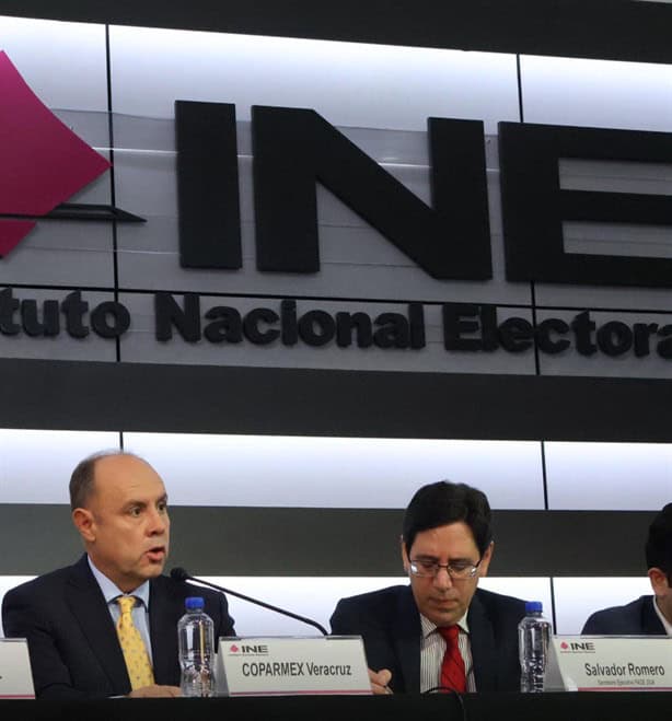 Coparmex Veracruz fue seleccionada por el INE para exponer acciones en elecciones 2024