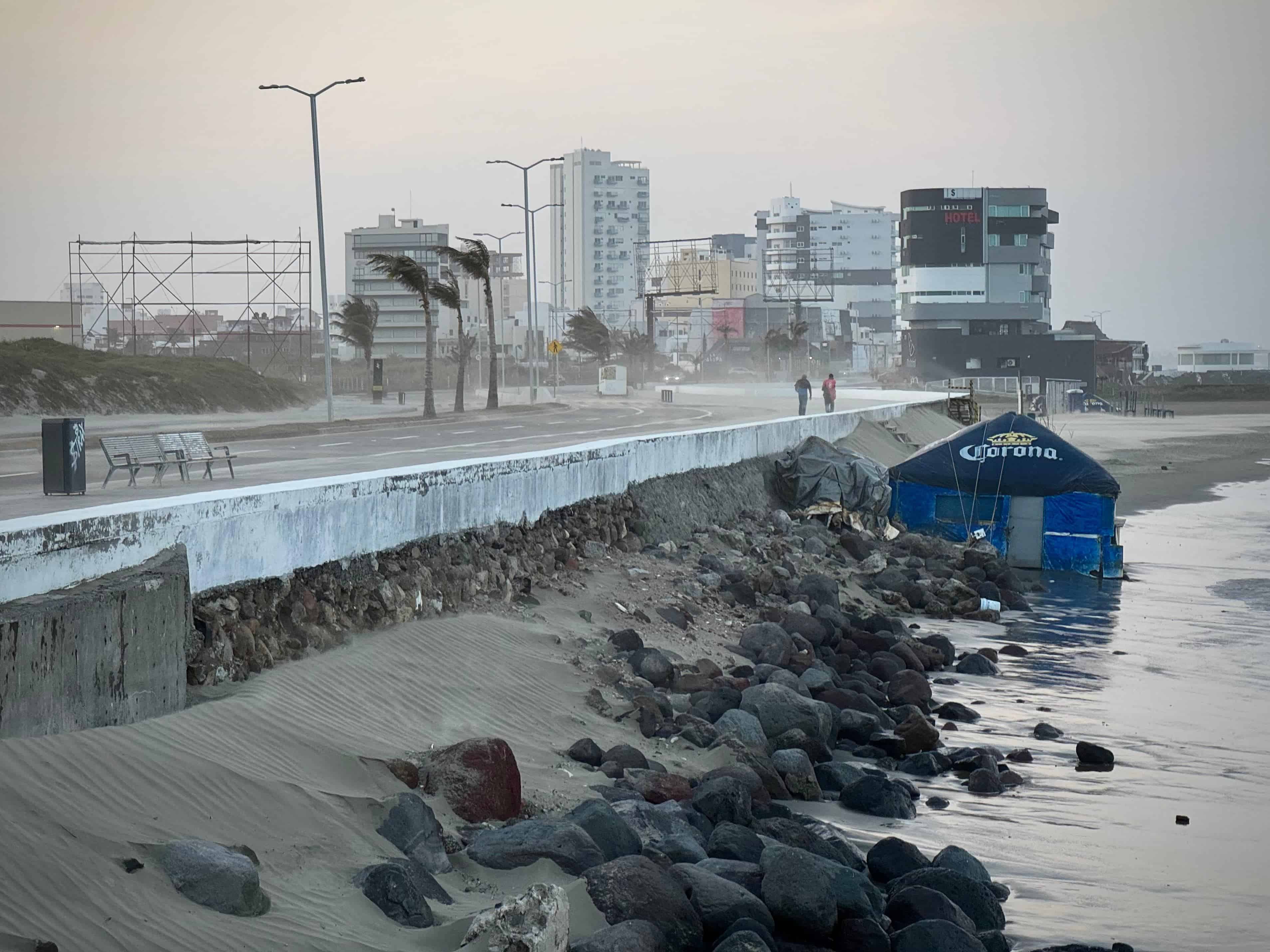 Norte en Veracruz: Horarios y fuerza de las rachas de viento hoy 24 de septiembre