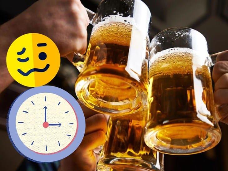 ¿Cuál es la mejor hora del día para tomarse una cerveza?