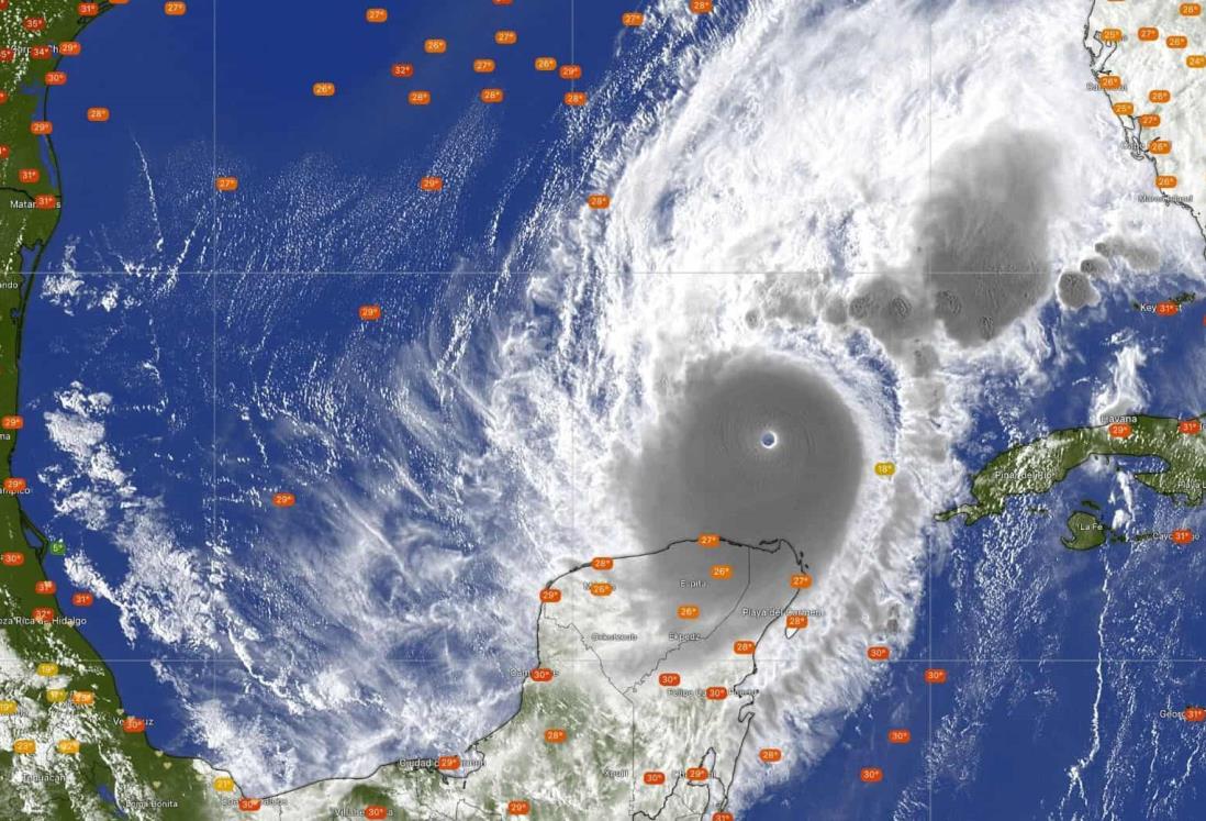 Milton se intensifica y es otra vez huracán categoría 5; advierten sea catastrófico